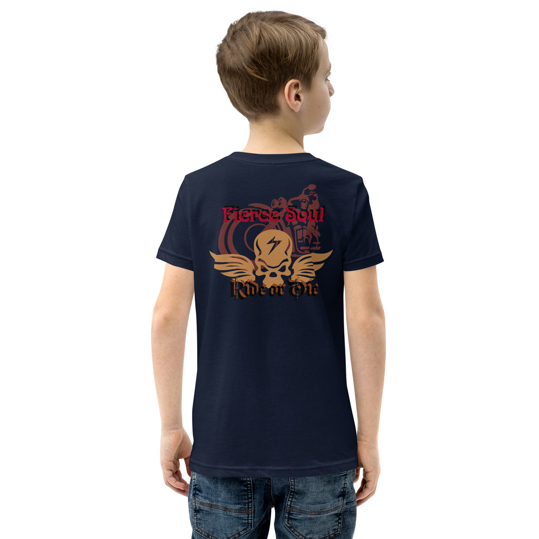 Ride or Die, Fierce Soul Youth Short Sleeve T-Shirt
