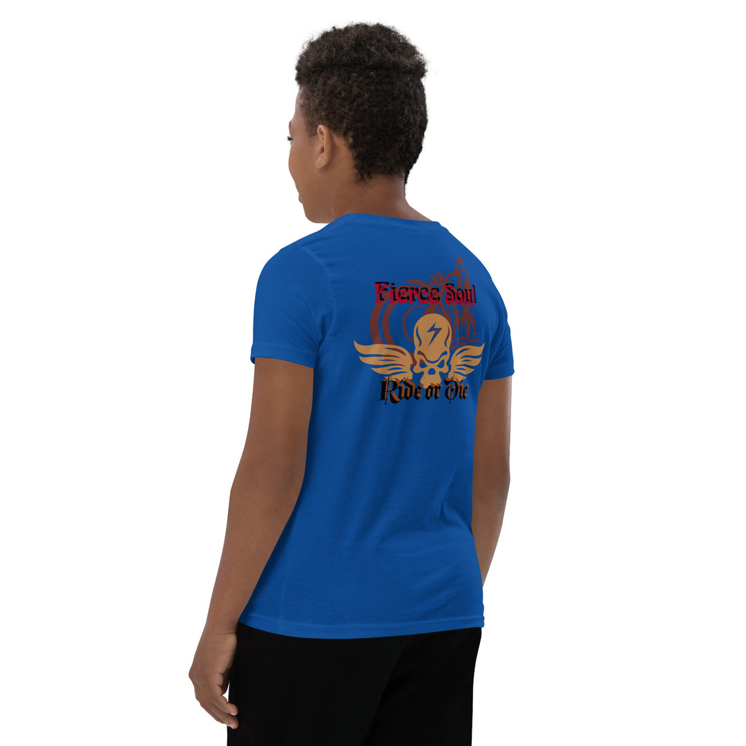 Ride or Die, Fierce Soul Youth Short Sleeve T-Shirt