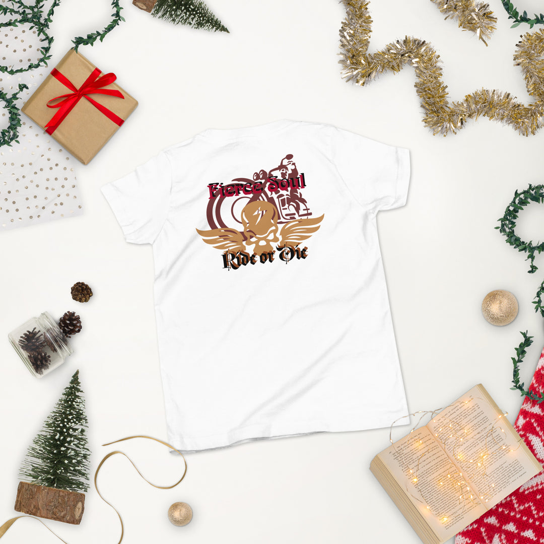 Ride or Die, Fierce Soul Youth Short Sleeve T-Shirt