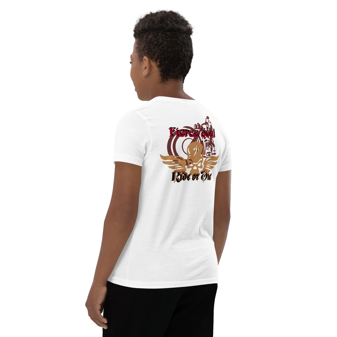 Ride or Die, Fierce Soul Youth Short Sleeve T-Shirt
