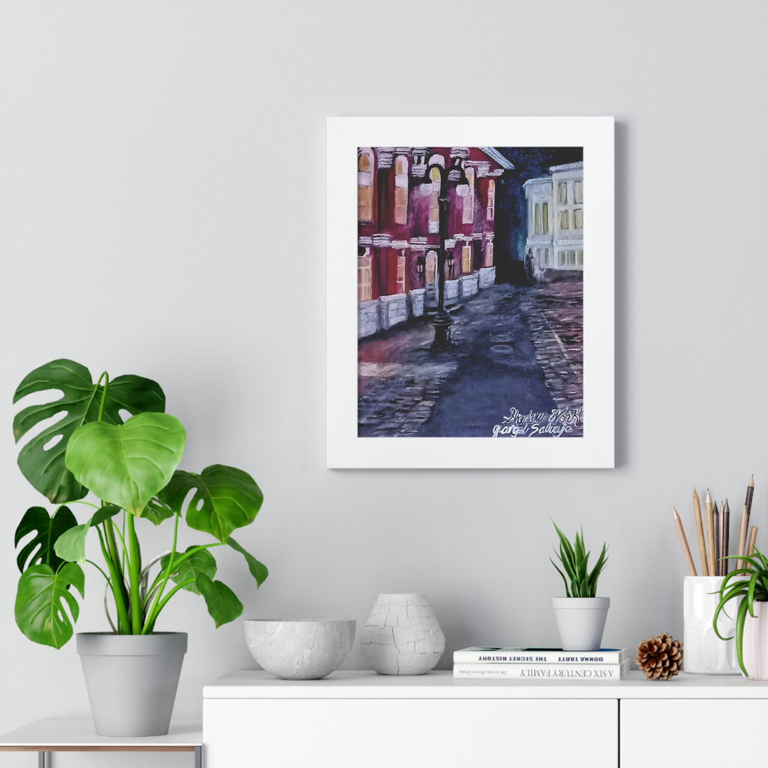 Shadow Work Framed Vertical Poster