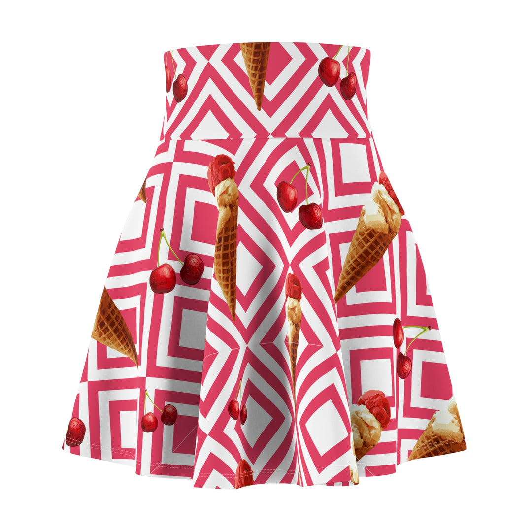 Chill out  ice cream Women's Skater Skirt (AOP)