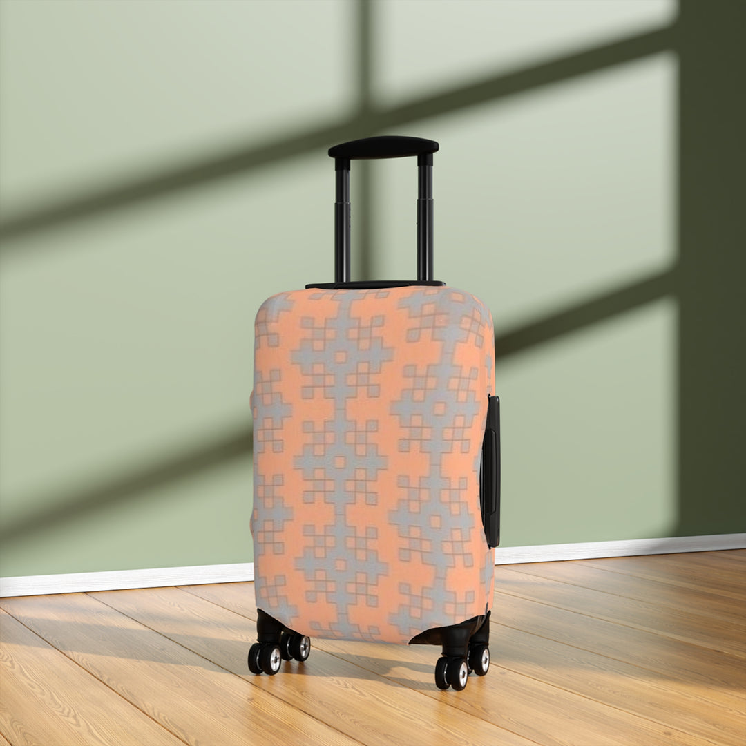 Coral Luggage Cover