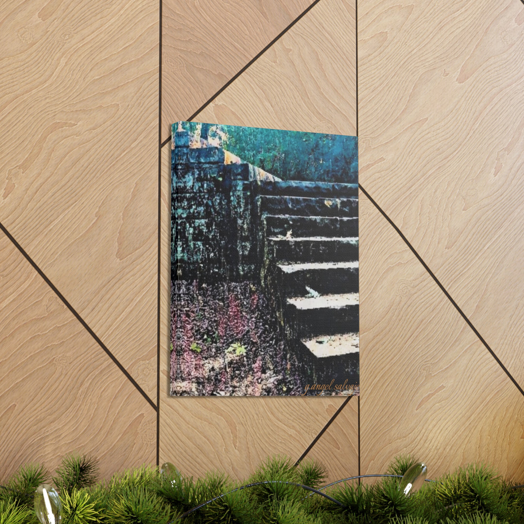 Take the High Road in pastels Canvas Gallery Wraps