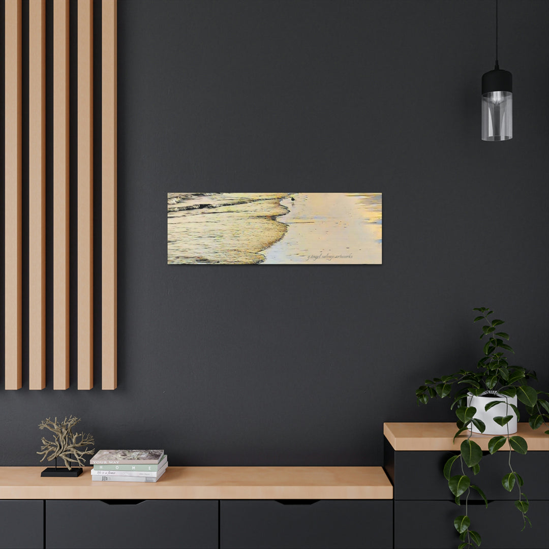 Galveston Strut Landscape Canvas Gallery Wraps