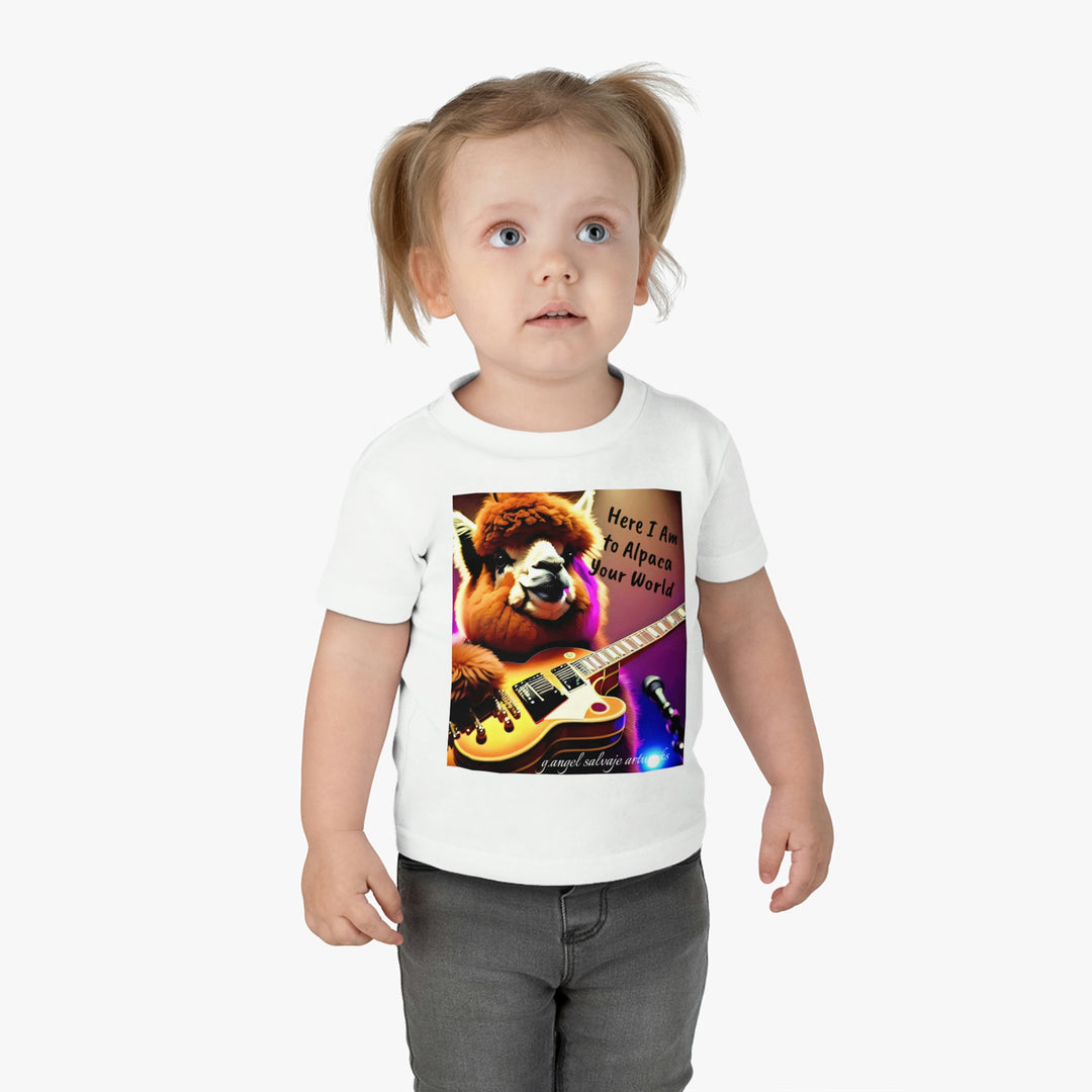 Alpaca Your World Infant Cotton Jersey Tee