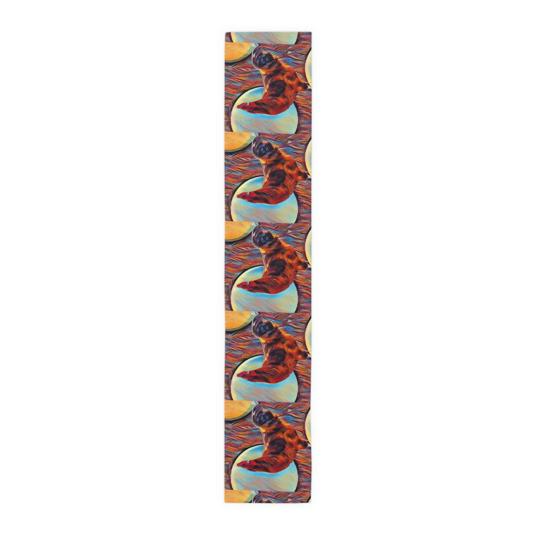 Junior Cock Table Runner (Cotton, Poly)