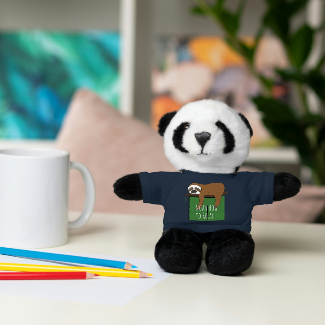 Noah How to Relax Stuffed Animals with Tee