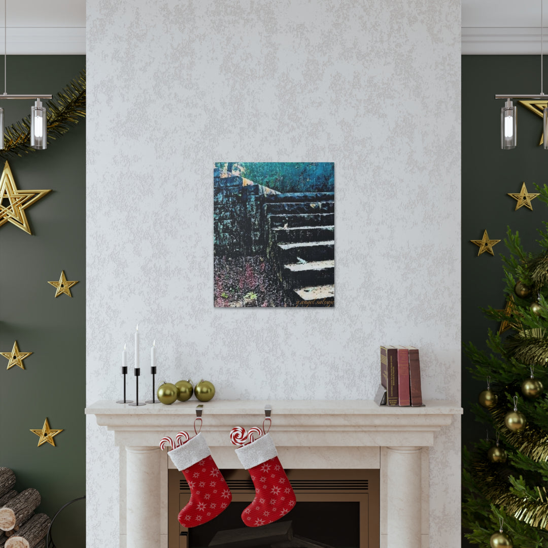 Take the High Road in pastels Canvas Gallery Wraps