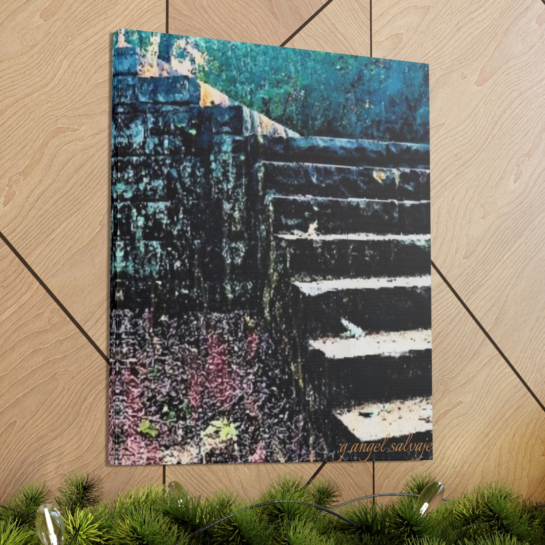 Take the High Road in pastels Canvas Gallery Wraps