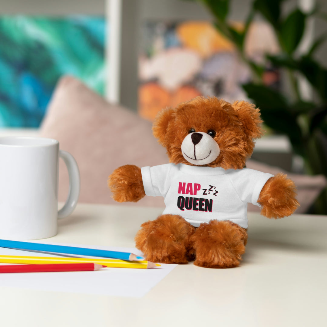 g.angel nap queen Stuffed Animals with Tee