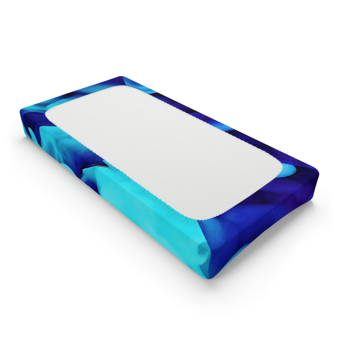 Blue Clouds Baby Changing Pad Cover