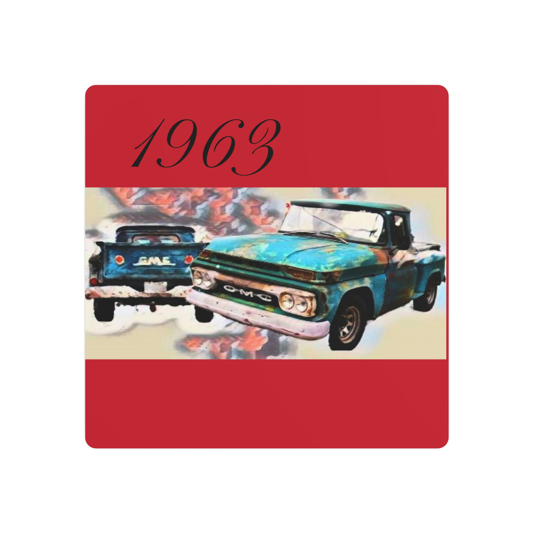 1963 gmc v6 Metal Art Sign