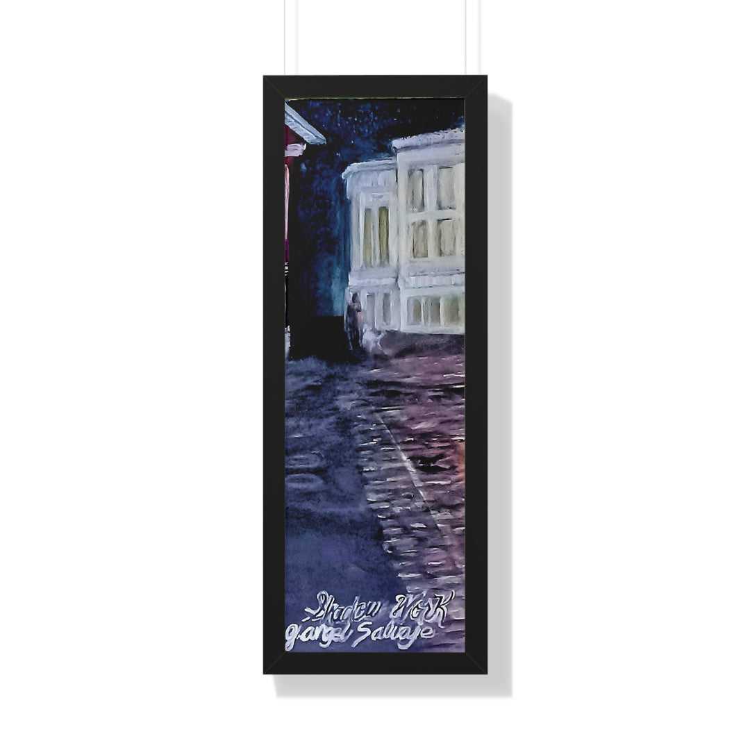 Shadow Work Framed Vertical Poster