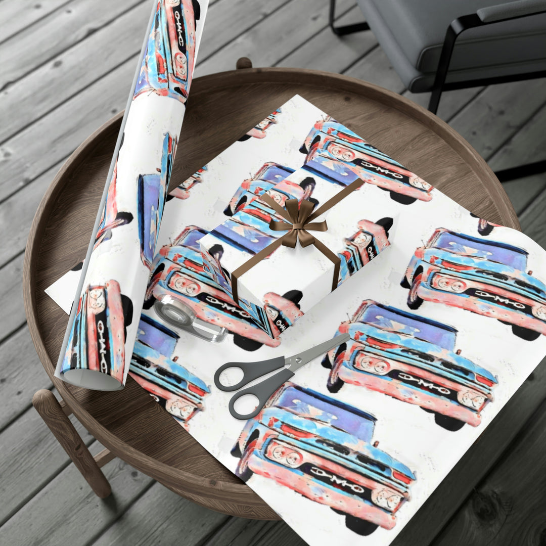1963 GMC Truck Gift Wrapping Paper