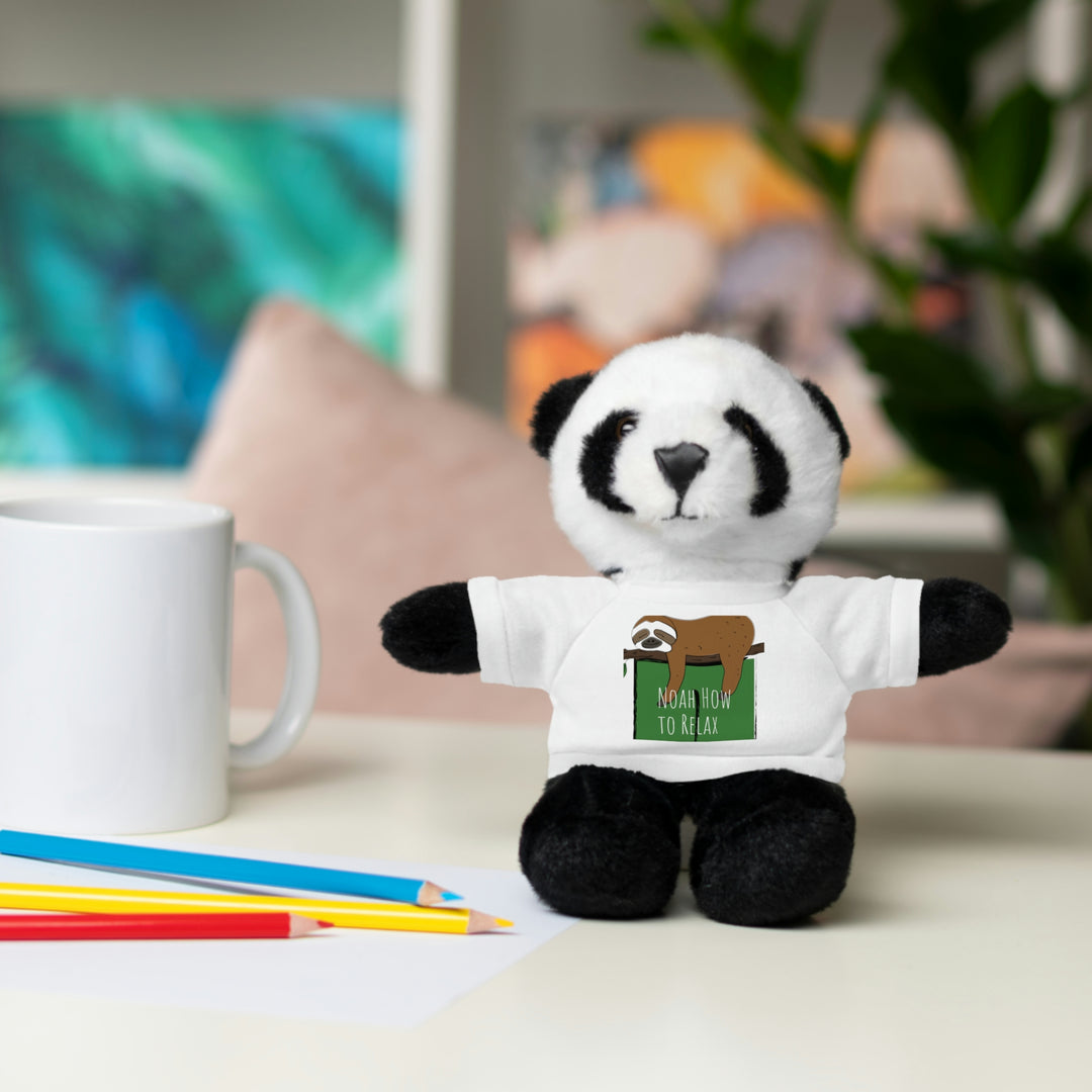 Noah How to Relax Stuffed Animals with Tee
