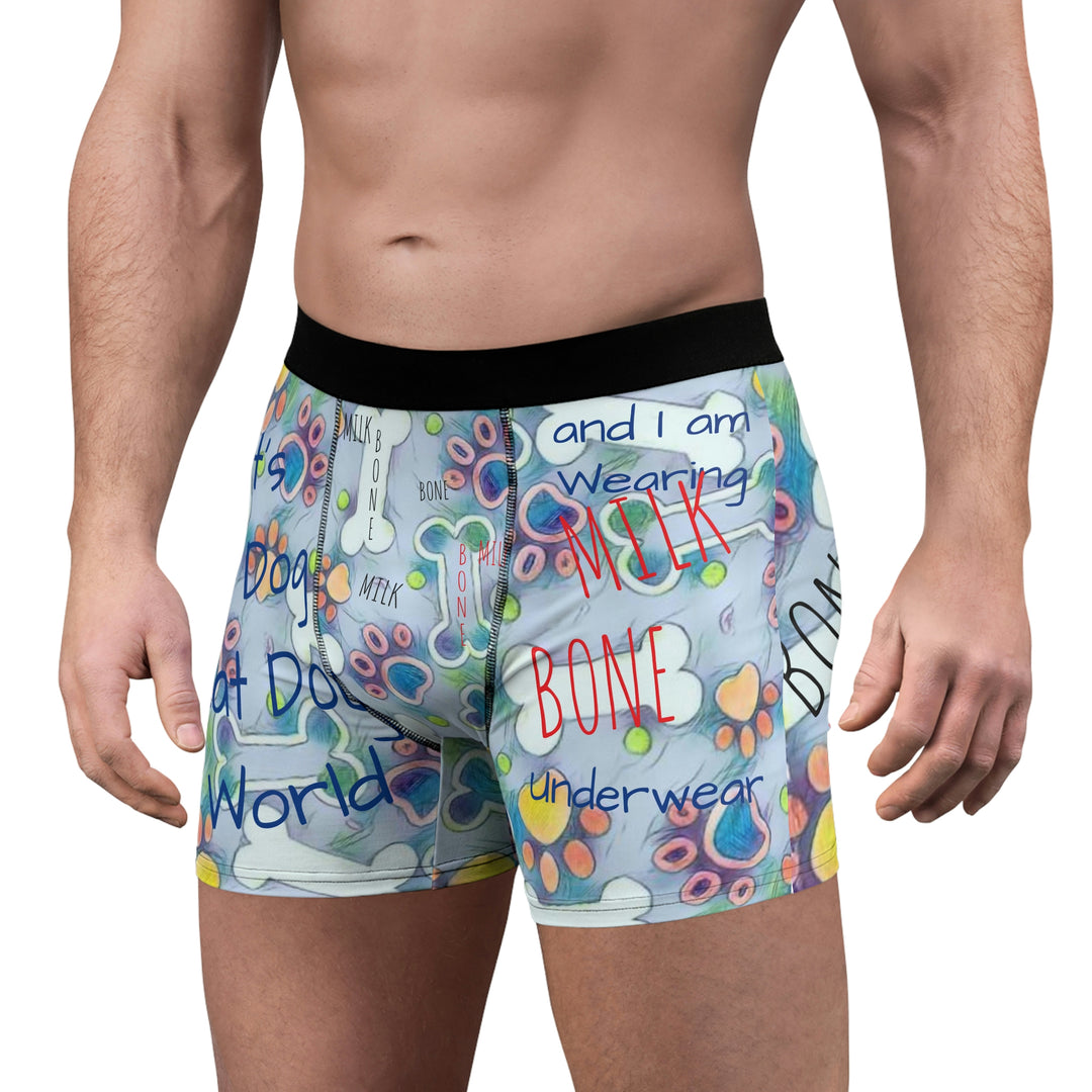 Dog Eat Dog World Men's Boxer Briefs (AOP)
