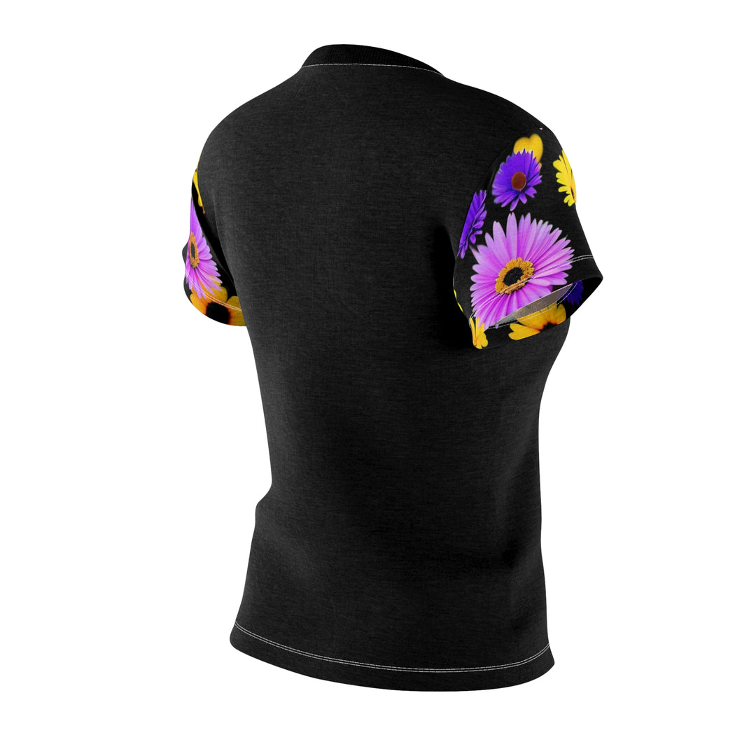 Black Maybe we are all Butterflies Women's Cut & Sew Tee (AOP)