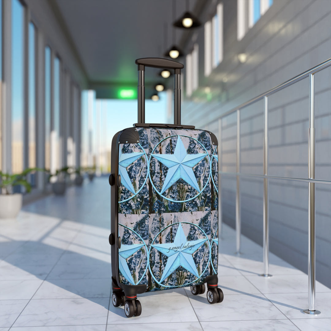 Stars and Bluebonnet Suitcase