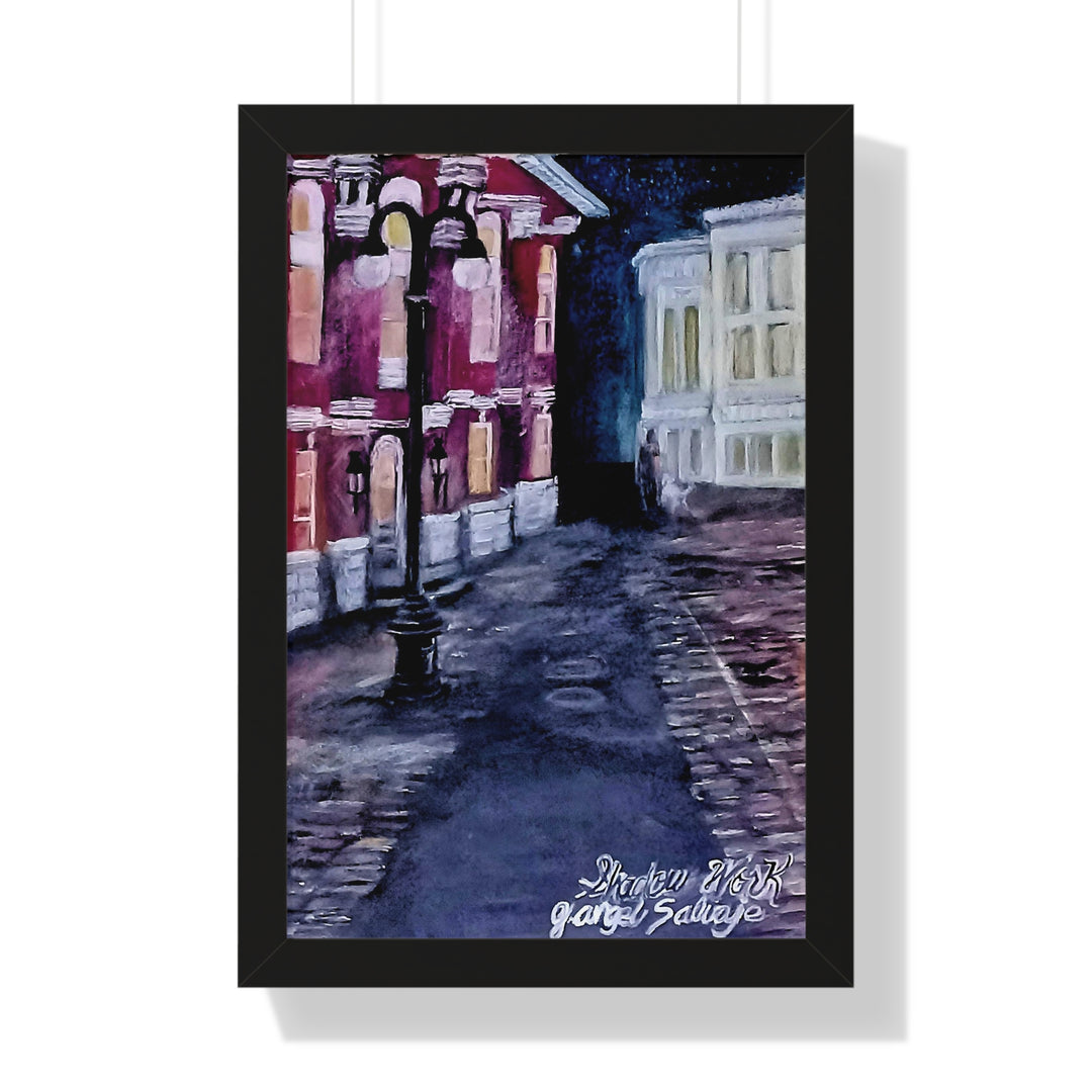 Shadow Work Framed Vertical Poster