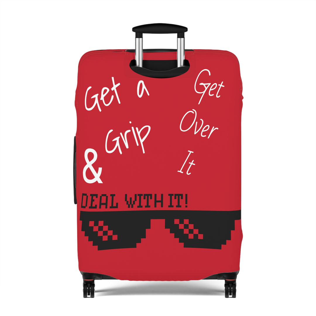 Deal With It Luggage Cover