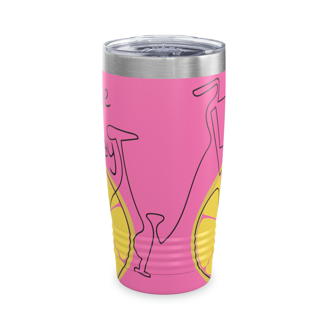 Lemon Keep Movin' Ringneck Tumbler, 20oz