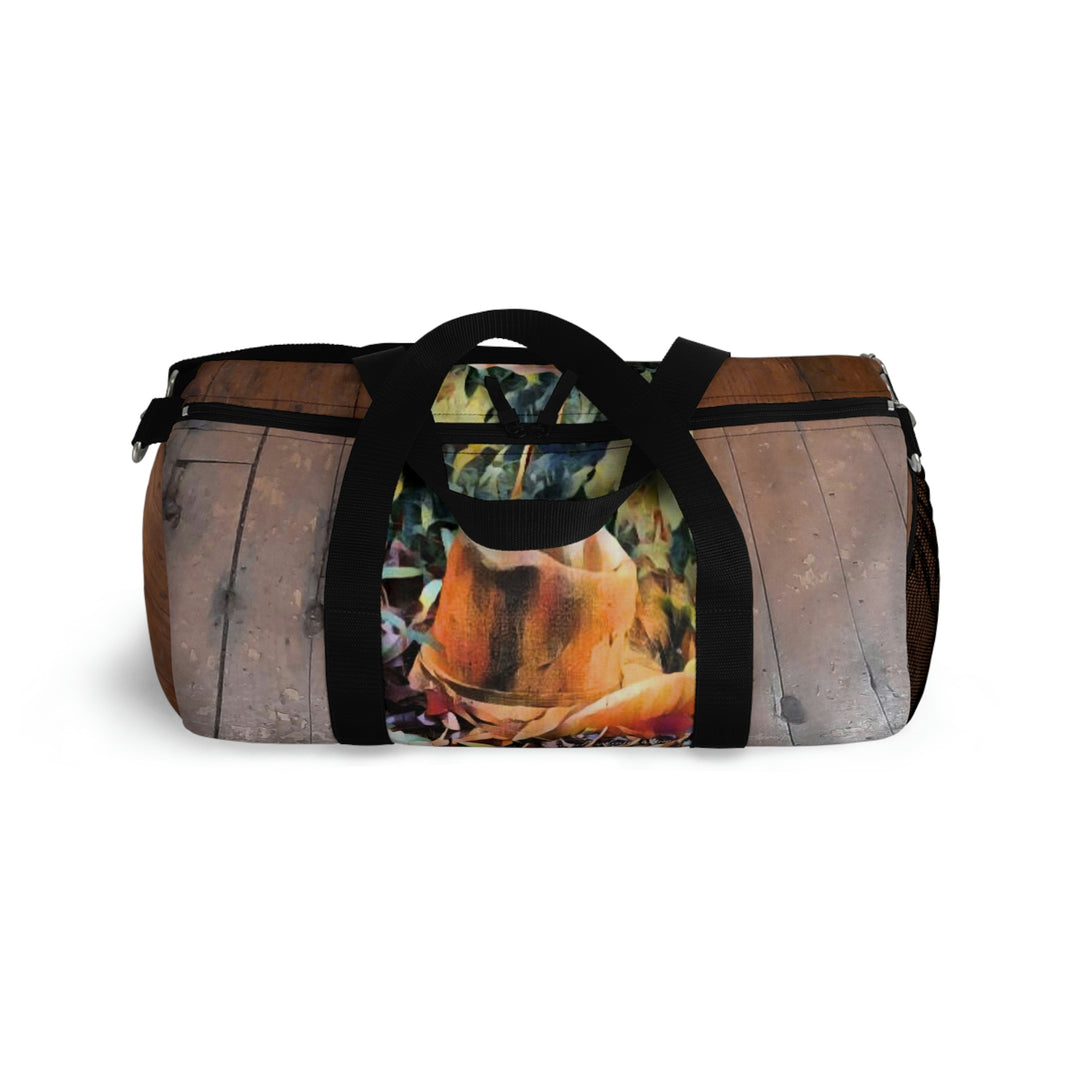 Man of Many Hats art Duffel Bag