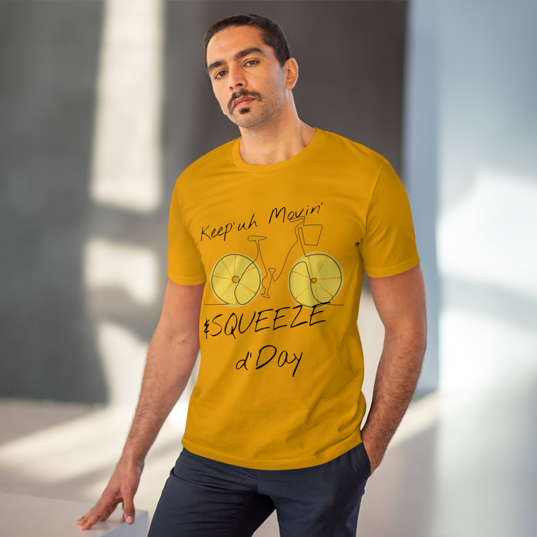 Lemon Keep Movin Organic Creator T-shirt - Unisex
