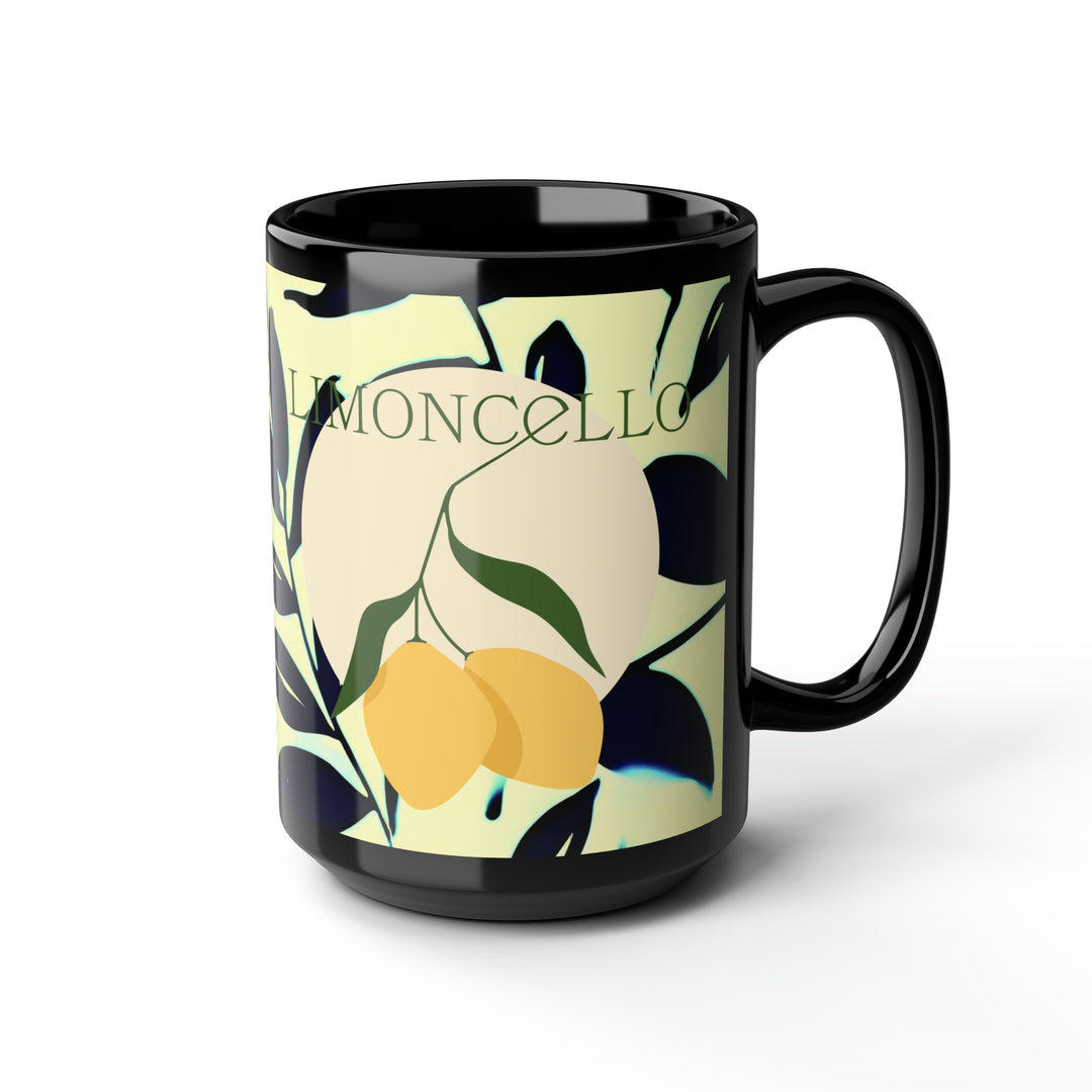 Limoncello Black Mug, 15oz
