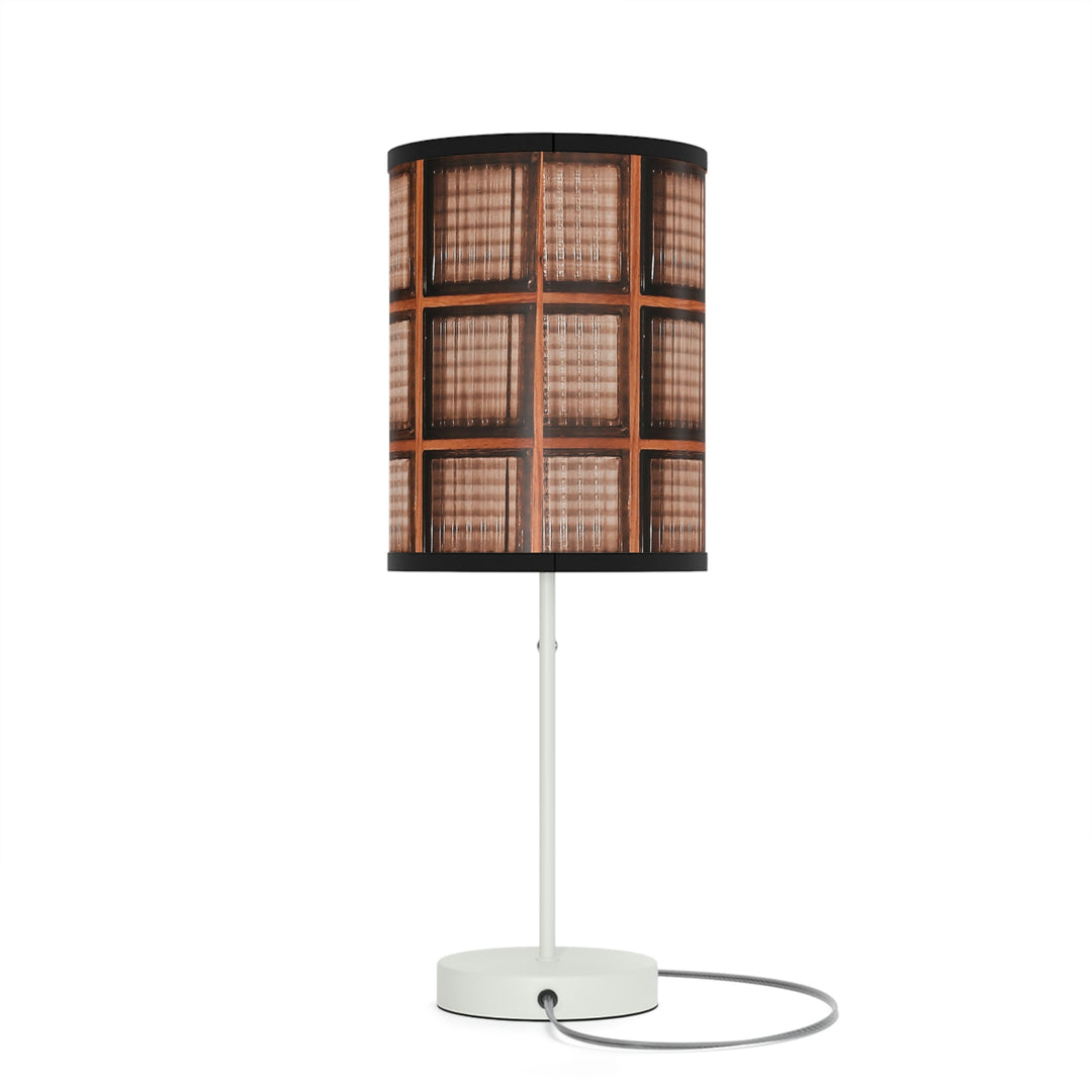 Wood and Glass design Lamp on a Stand, US|CA plug