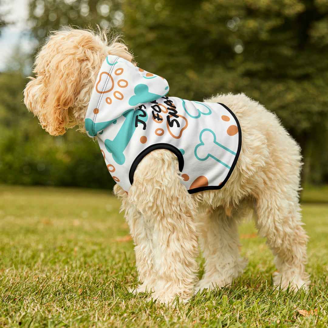 Here for Snackies Pet Hoodie