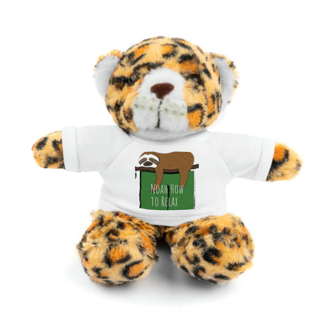Noah How to Relax Stuffed Animals with Tee
