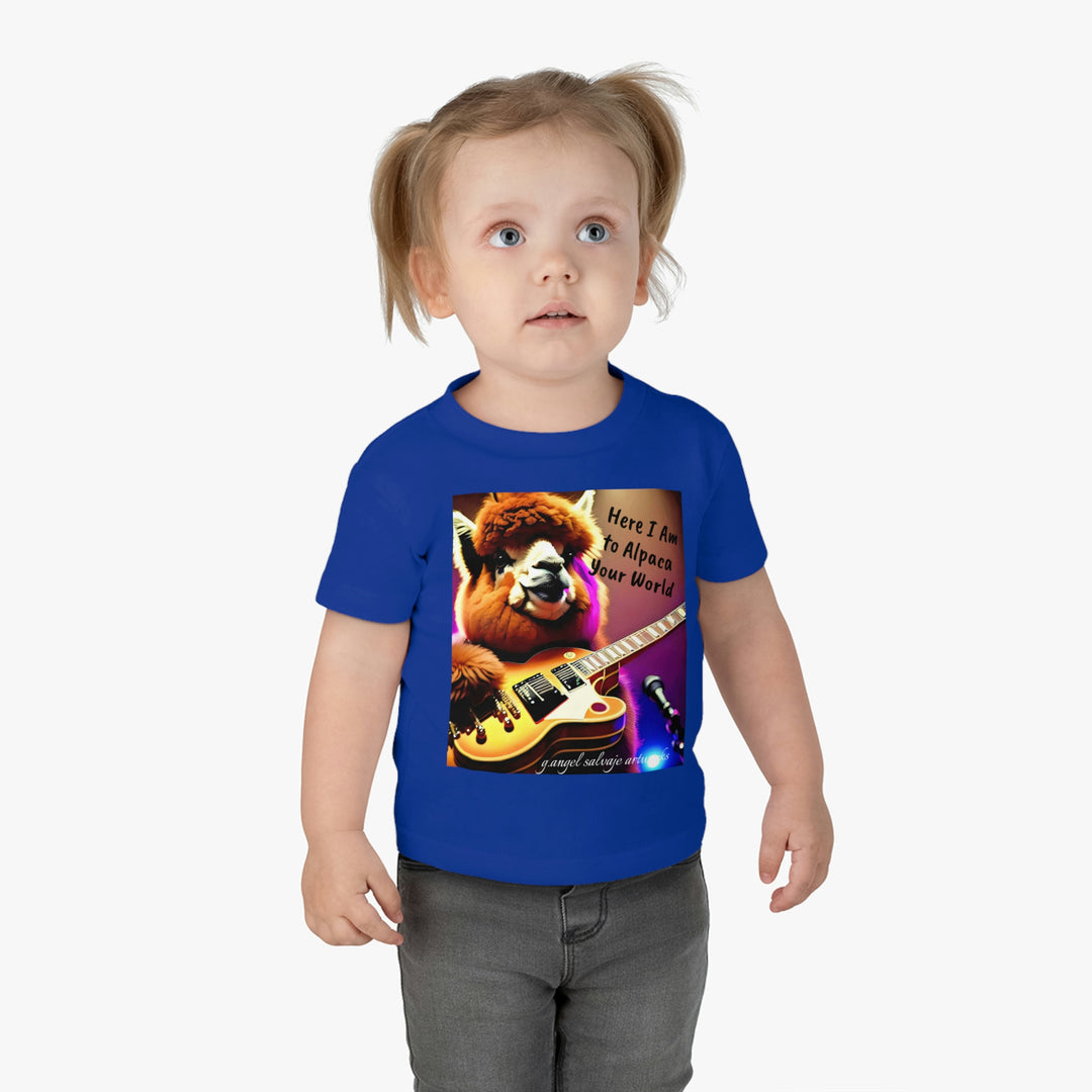 Alpaca Your World Infant Cotton Jersey Tee