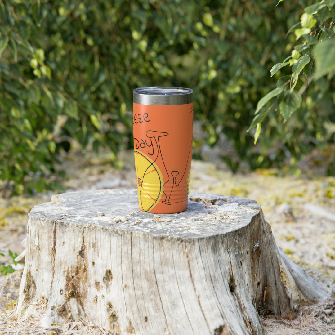Lemon Keep Movin' Ringneck Tumbler, 20oz