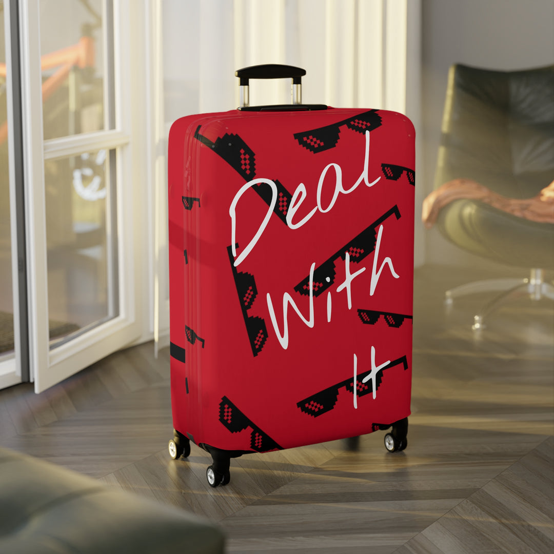 Deal With It Luggage Cover