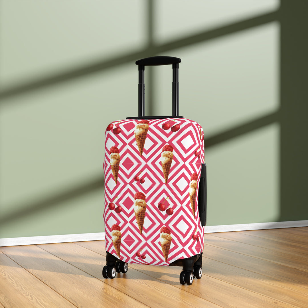 Chill Out Ice Cream Crowd Luggage Cover