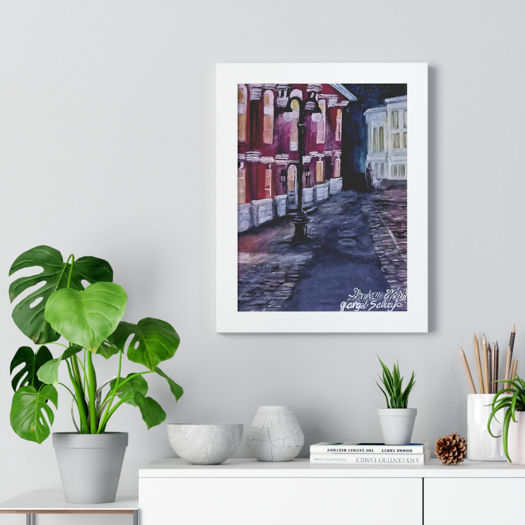 Shadow Work Framed Vertical Poster