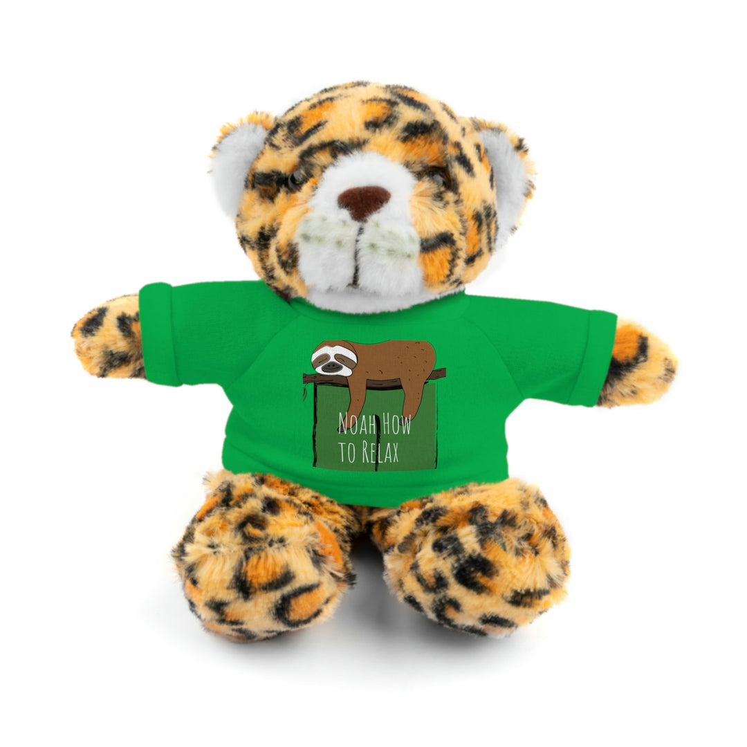 Noah How to Relax Stuffed Animals with Tee