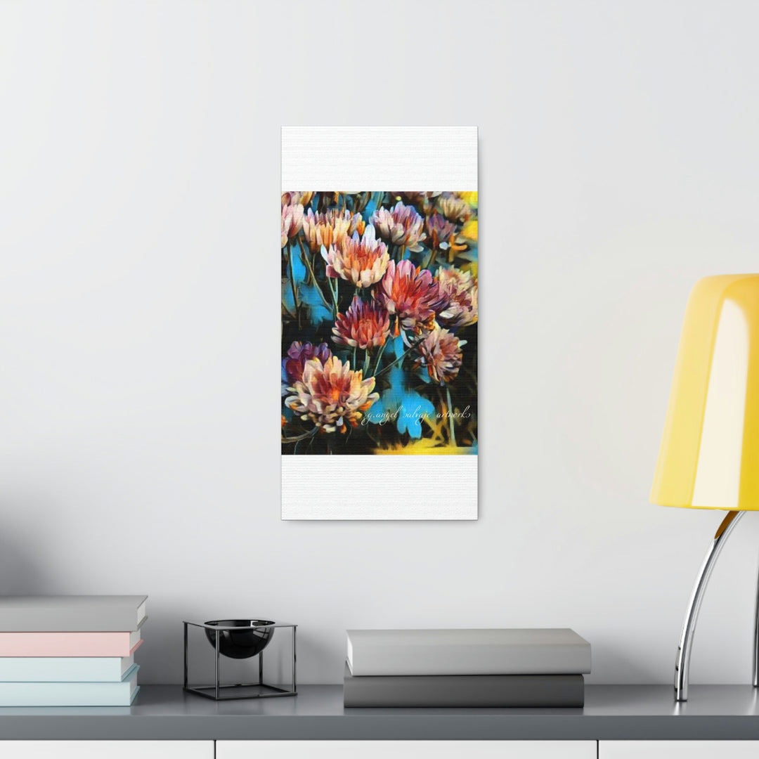 Corinthian Mums Canvas Gallery Wraps