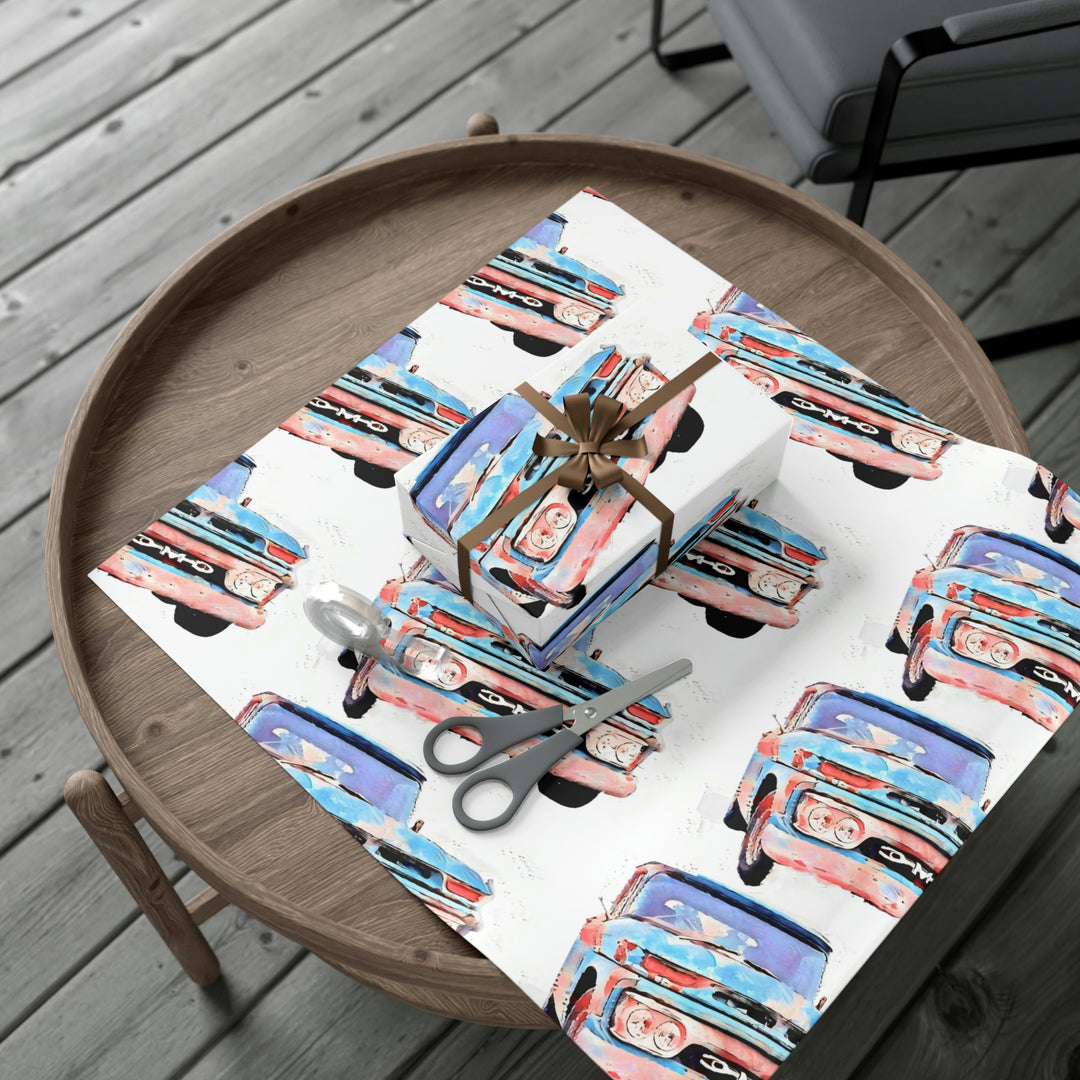 1963 GMC Truck Gift Wrapping Paper