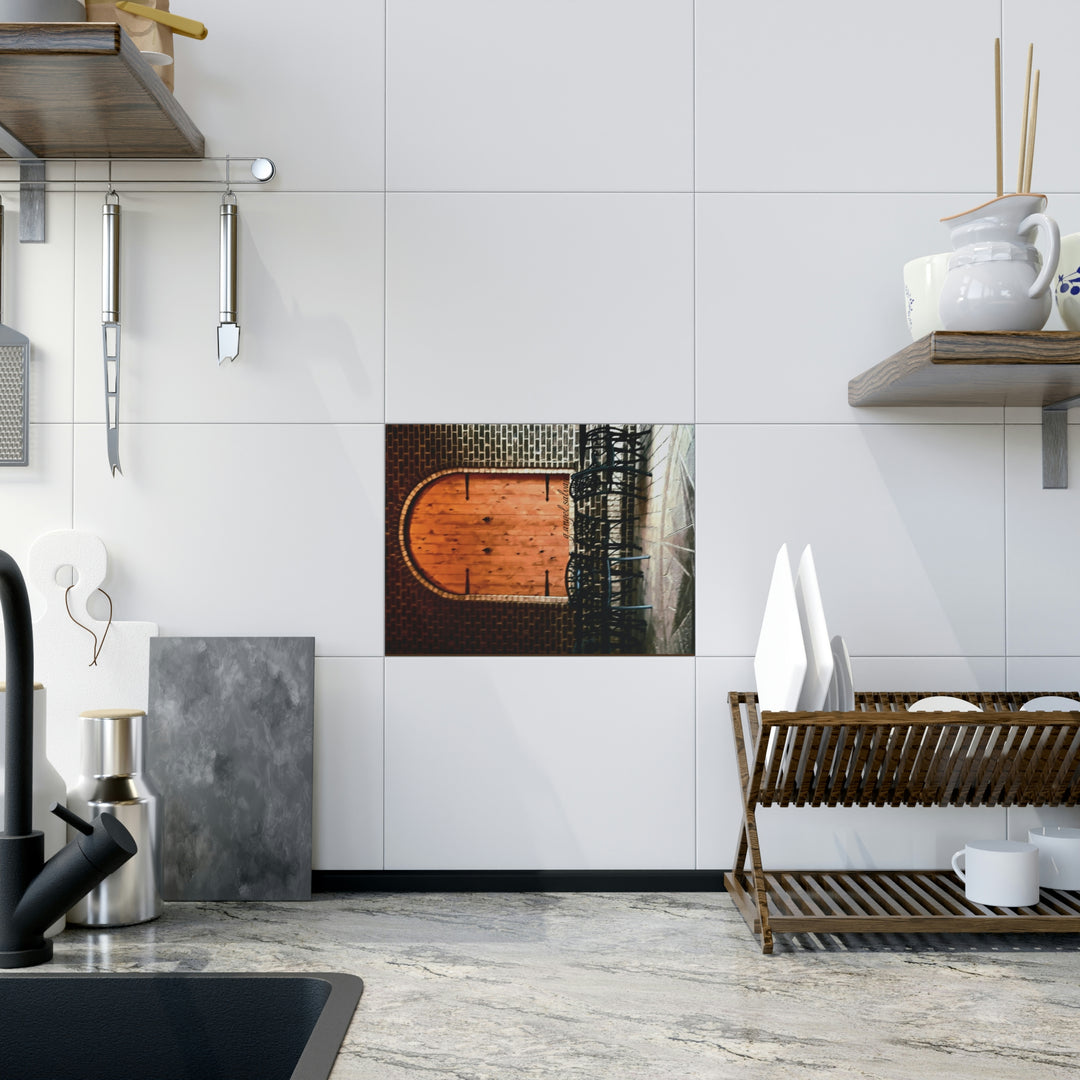 The Red Clay Table, Sheffield, AL, Ceramic Photo Tile