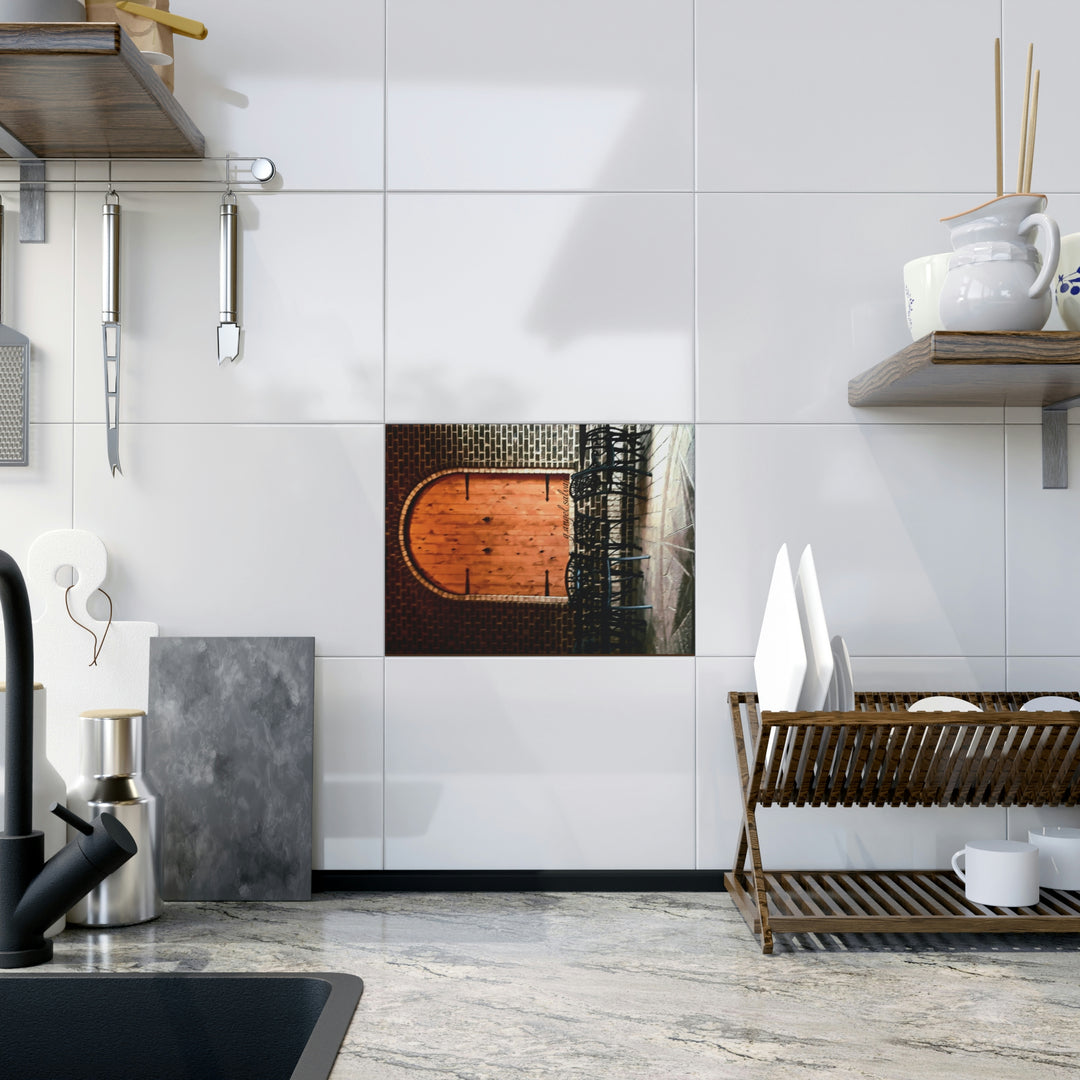 The Red Clay Table, Sheffield, AL, Ceramic Photo Tile