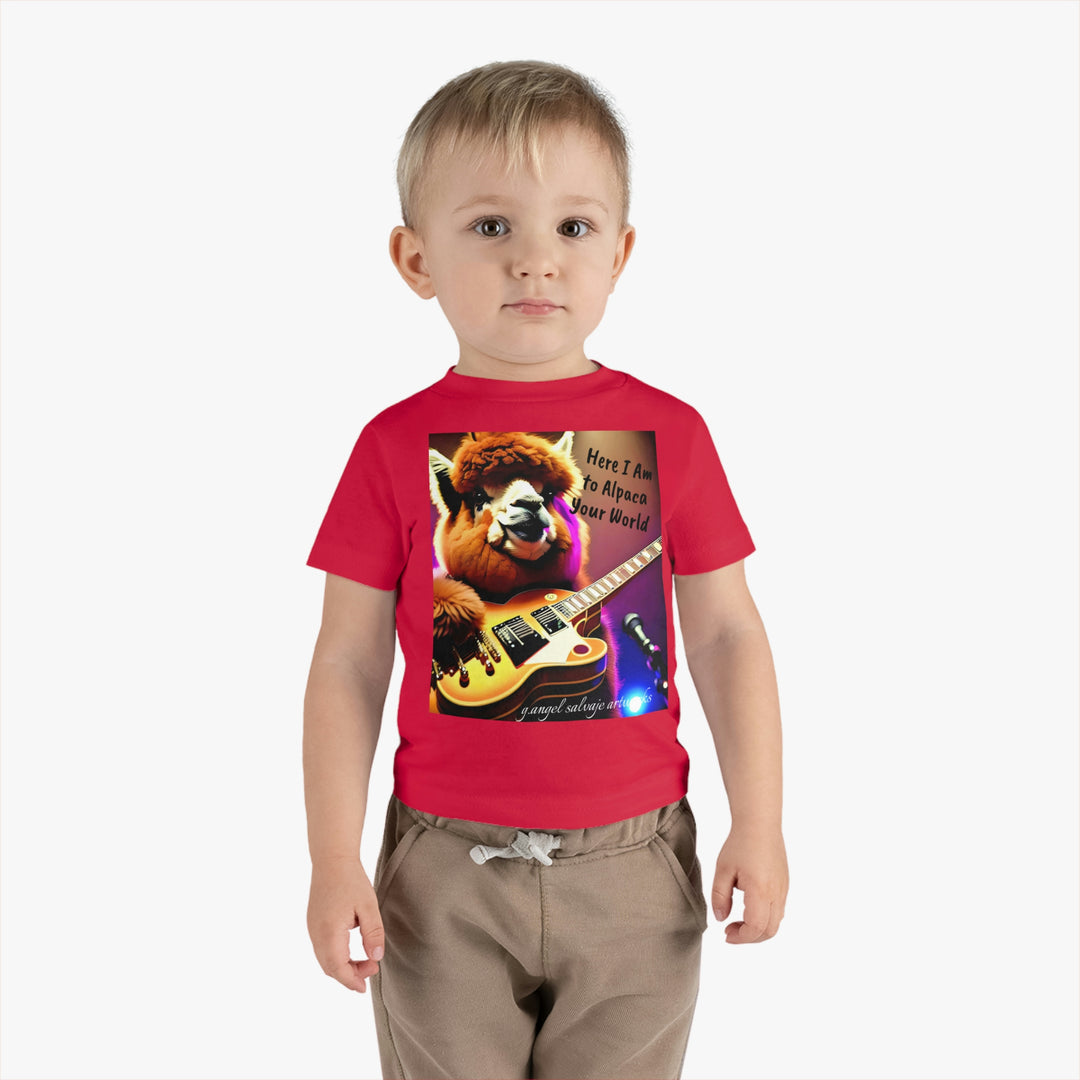 Alpaca Your World Infant Cotton Jersey Tee