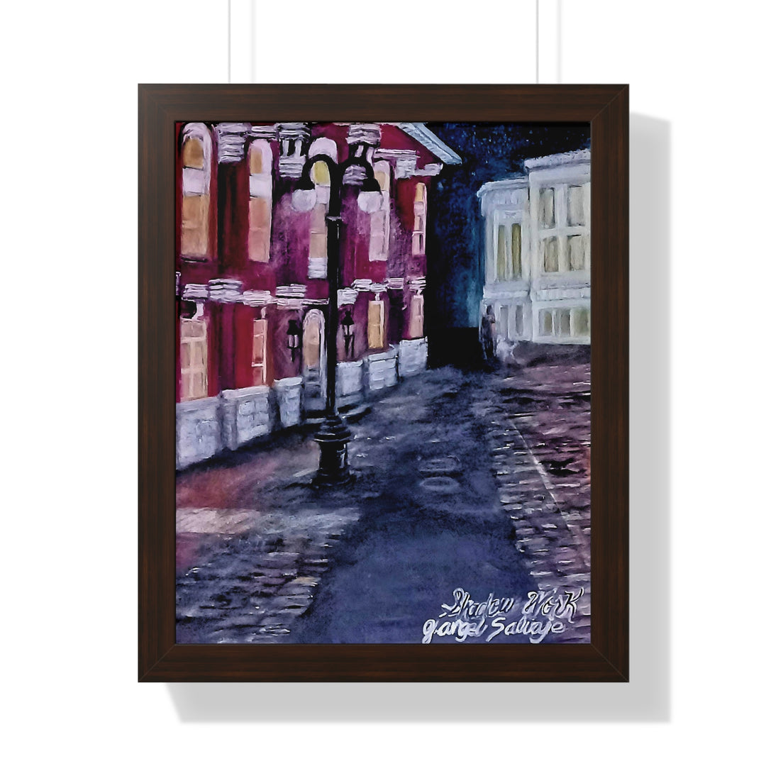 Shadow Work Framed Vertical Poster