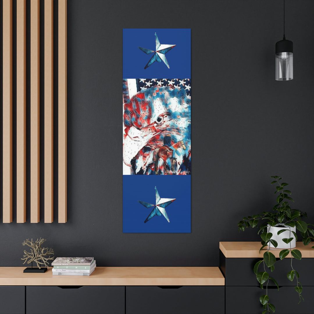 America Strong and Free Canvas Gallery Wraps