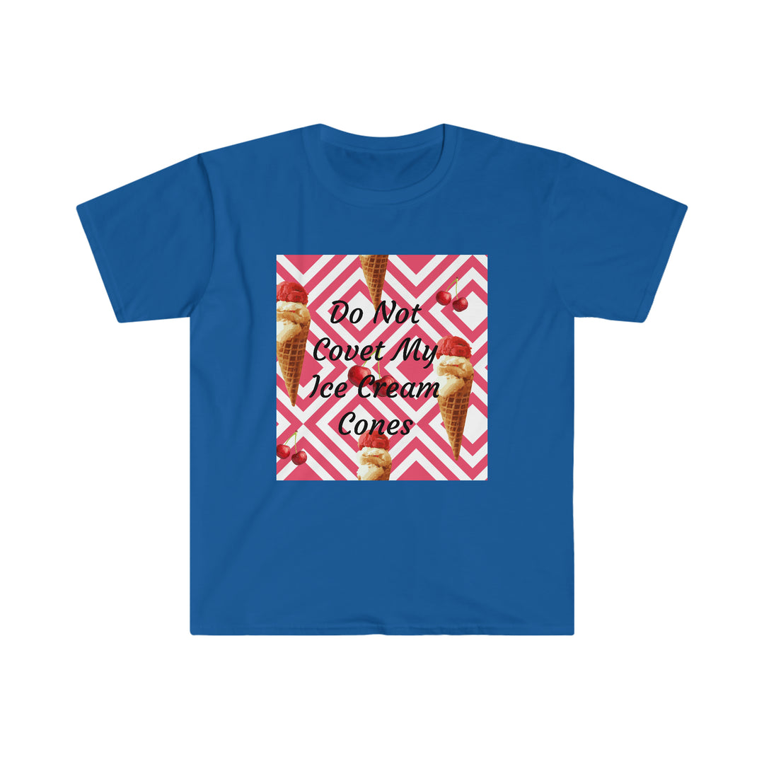 Ice cream cones Unisex Softstyle T-Shirt