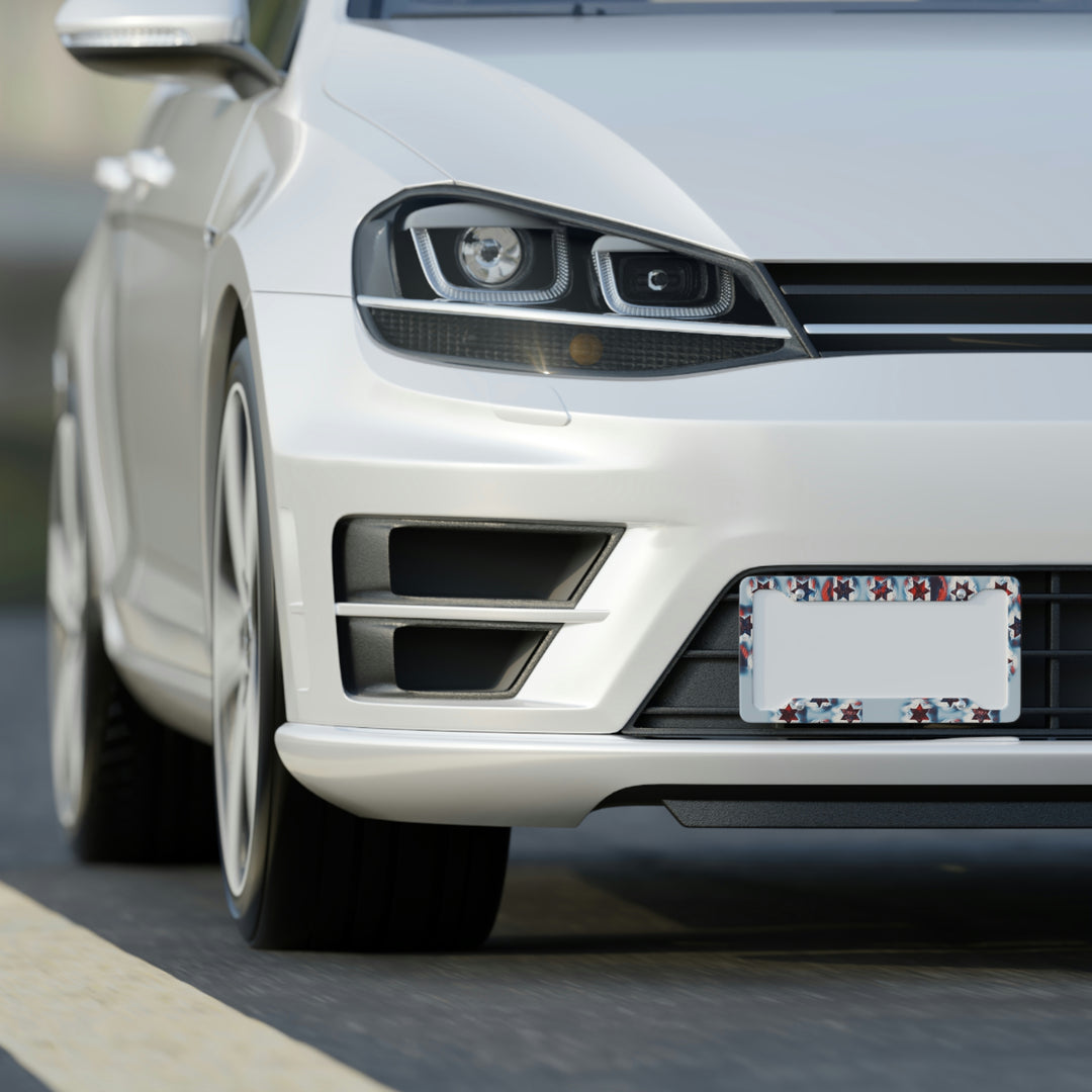 Super American Hero License Plate Frame