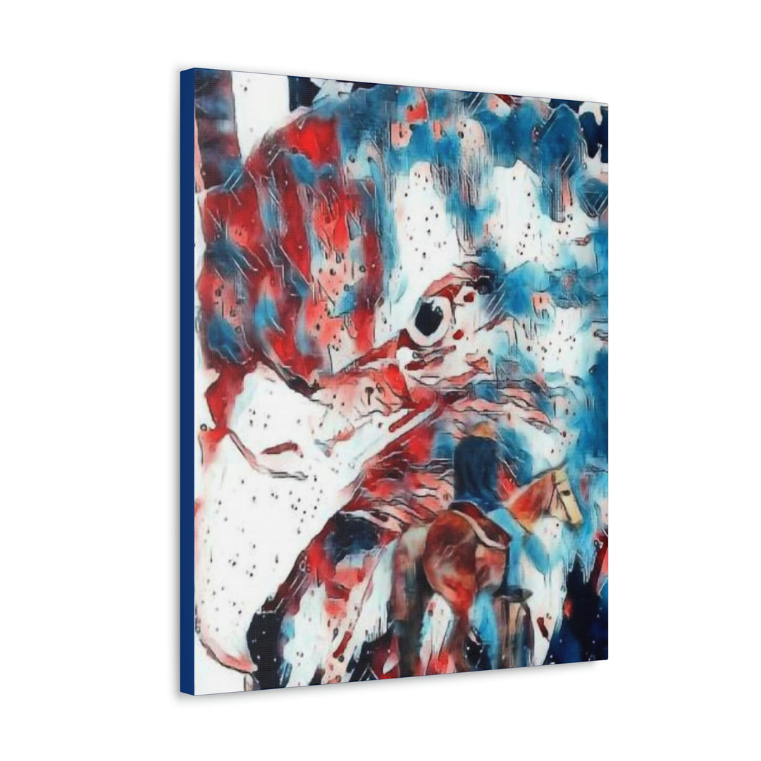 America Strong and Free Canvas Gallery Wraps