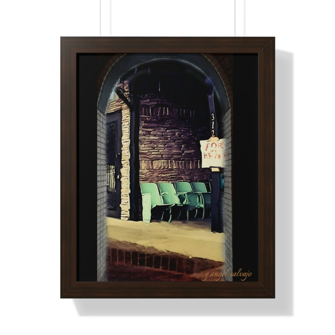 Waystation to Judgement Framed Vertical Poster