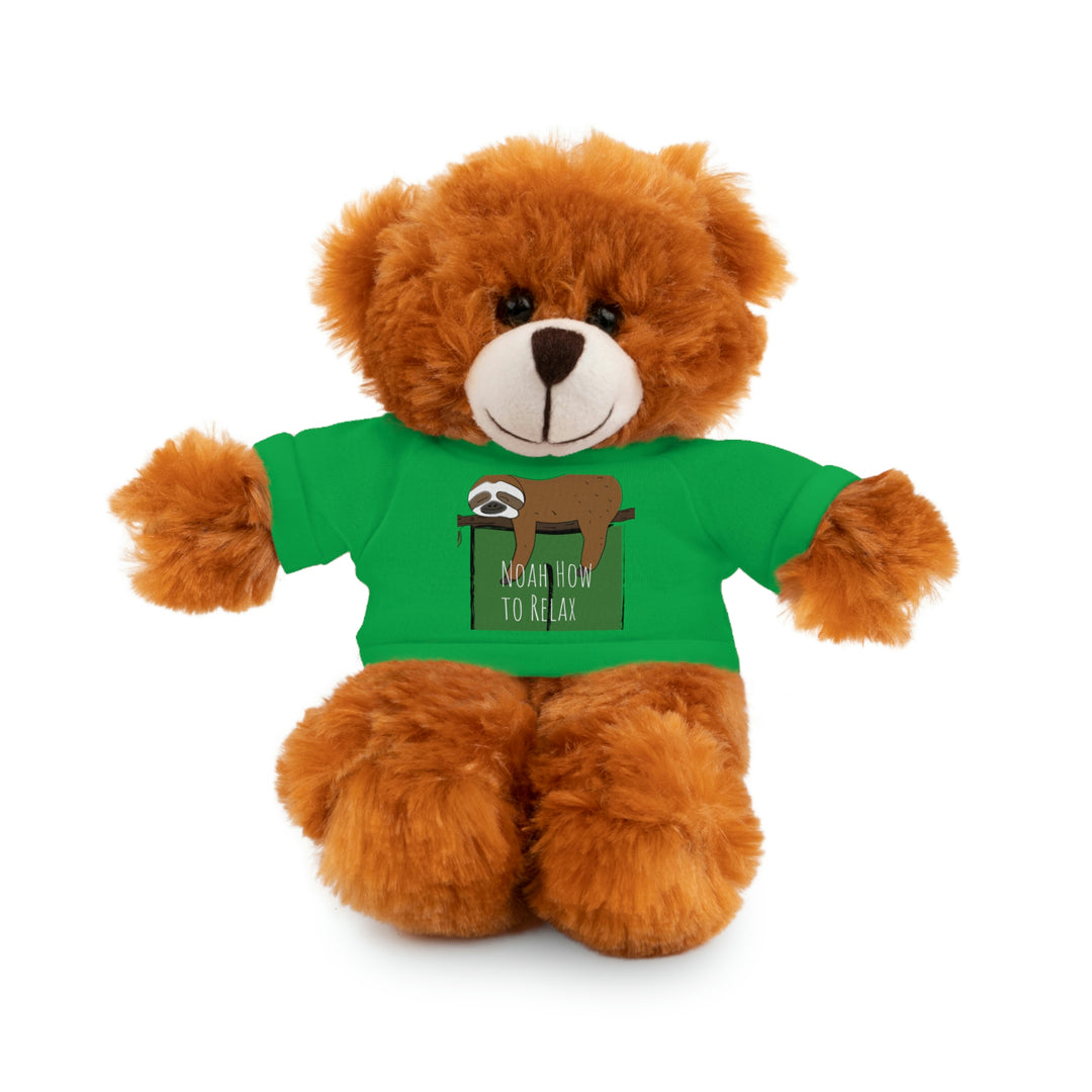Noah How to Relax Stuffed Animals with Tee